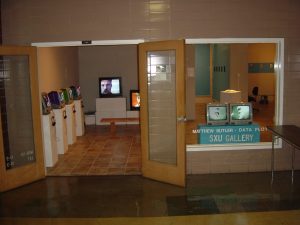 Saint Xavier University Gallery dATAPLOT exhibit