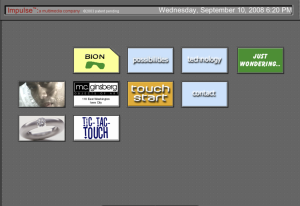 Impulse screen icons